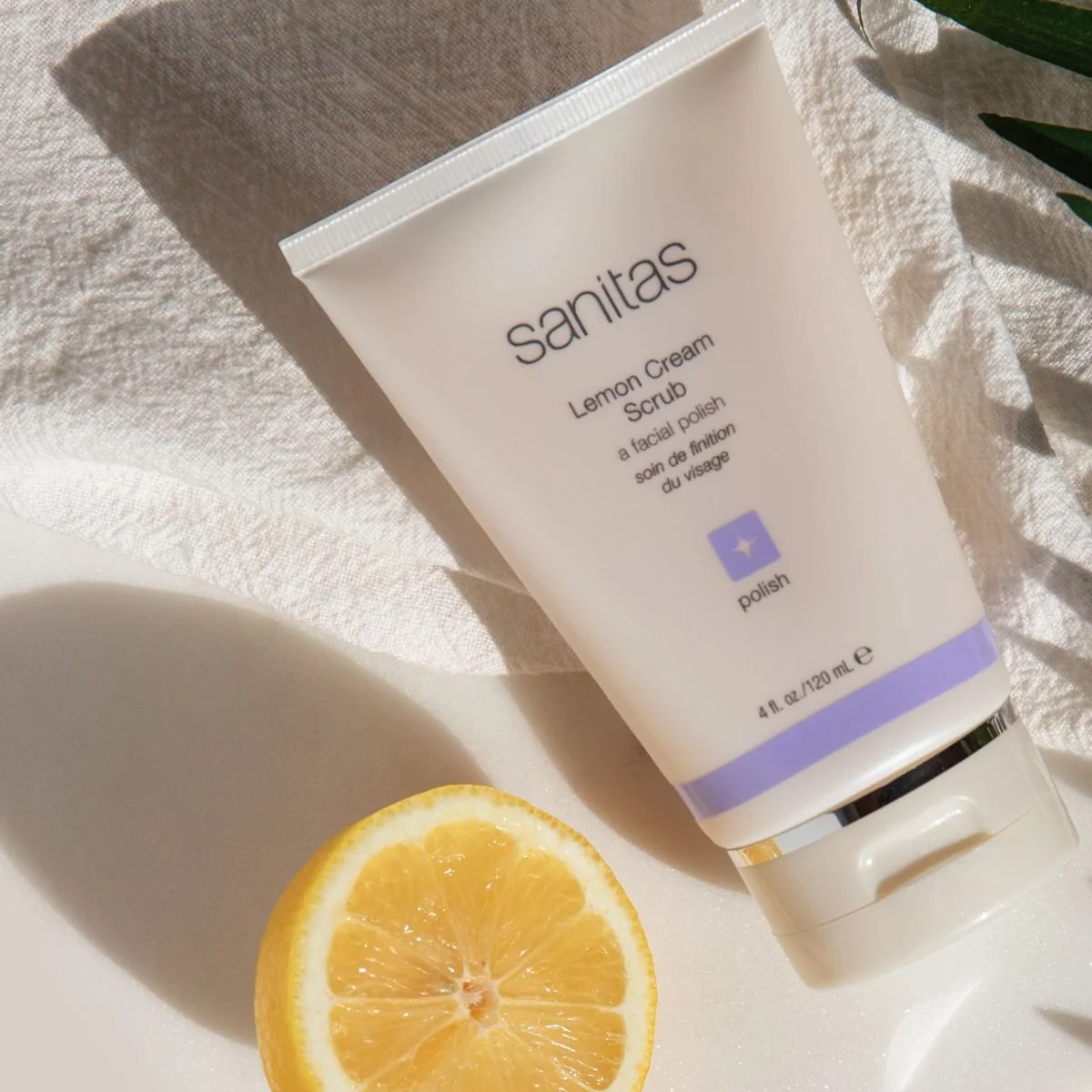 Sanita Lemon Cream Face Scrub — Willow Medspa